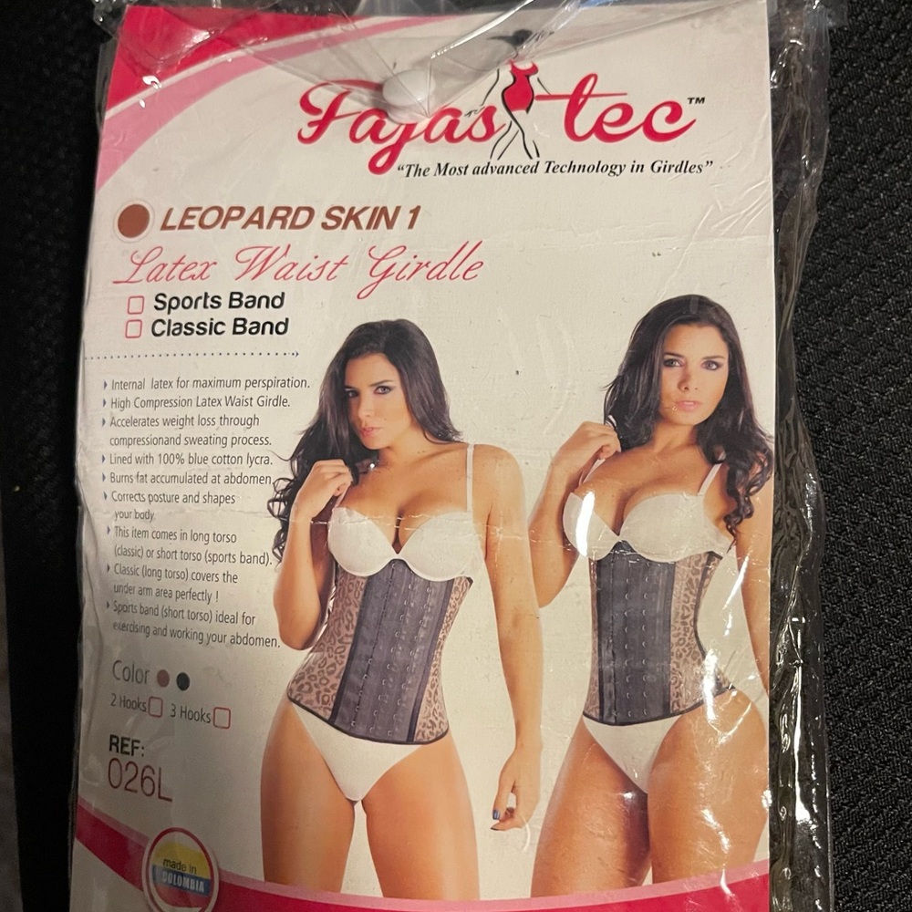 Fajas Tec Waist Trainer/Made in Columbia NWOT- size XL
